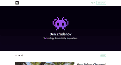 Desktop Screenshot of denzhadanov.com